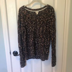 Hinge Brown Sweater